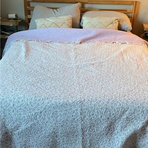 Maggie Miller Vintage Quilt 100% Cotton Queen Size